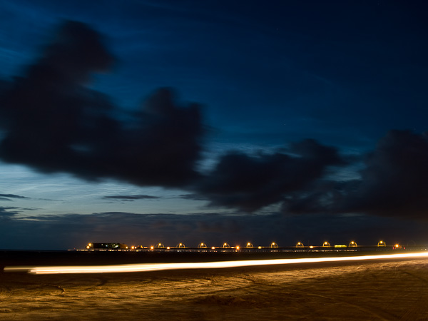 Strange Clouds over Southport Beach