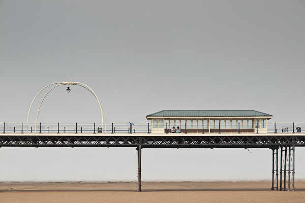 Southport Pier in the Fog