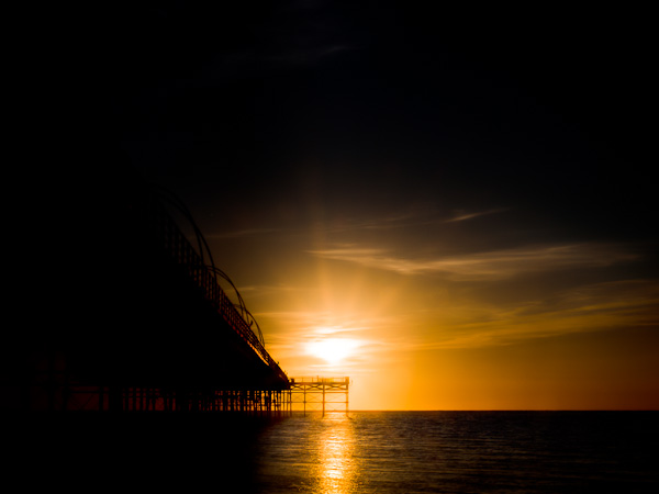 Southport Pier Sunset Southport Pier Sunset