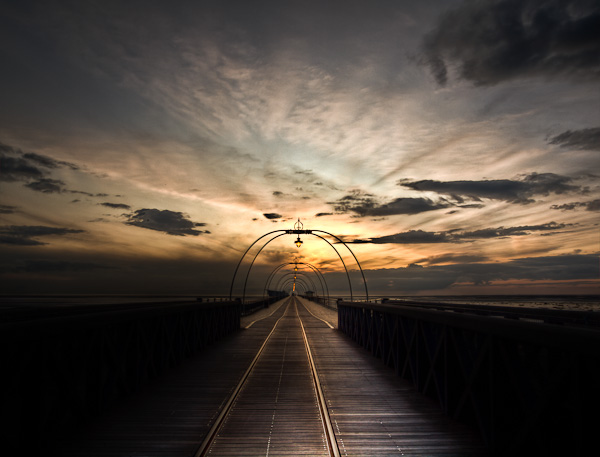 Southport Pier Sunset